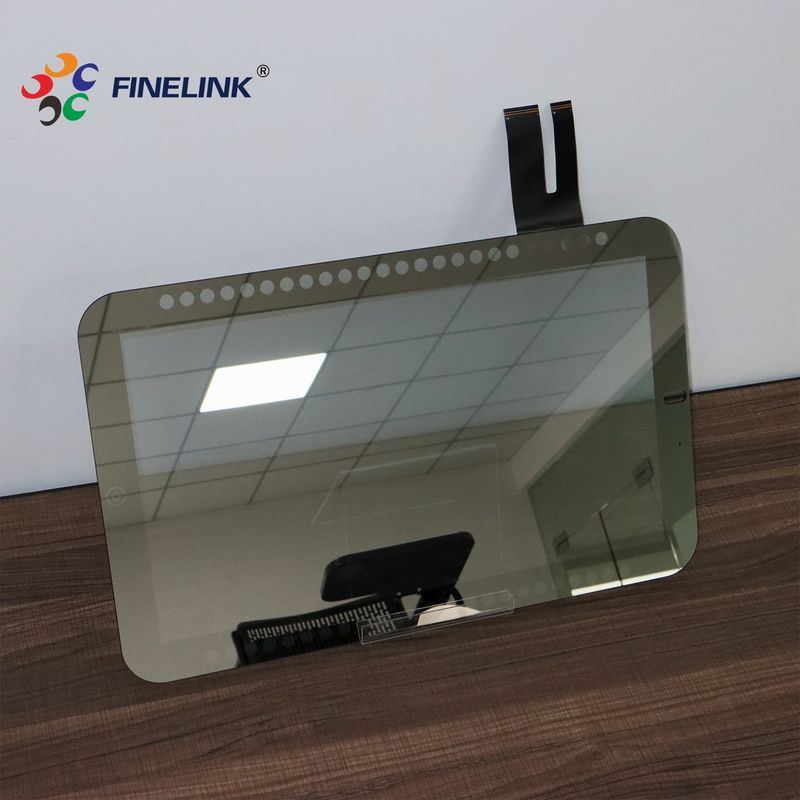 Moniteur d'écran tactile du miroir de salle de bains Capasitif étanche à l'eau 15,6 pouces
