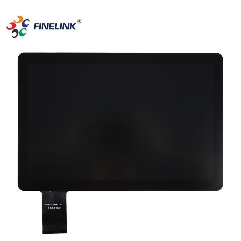 Affichage de liaison optique OEM 10.1 pouces Panneau tactile Plus LCM de FINELINK en noir