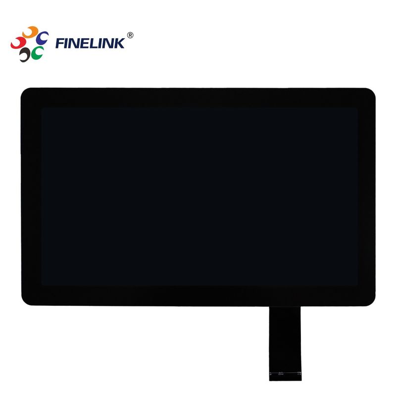 Panneau tactile noir de taille moyenne-grande plus affichage de liaison optique LCM Panneau tactile capacitif