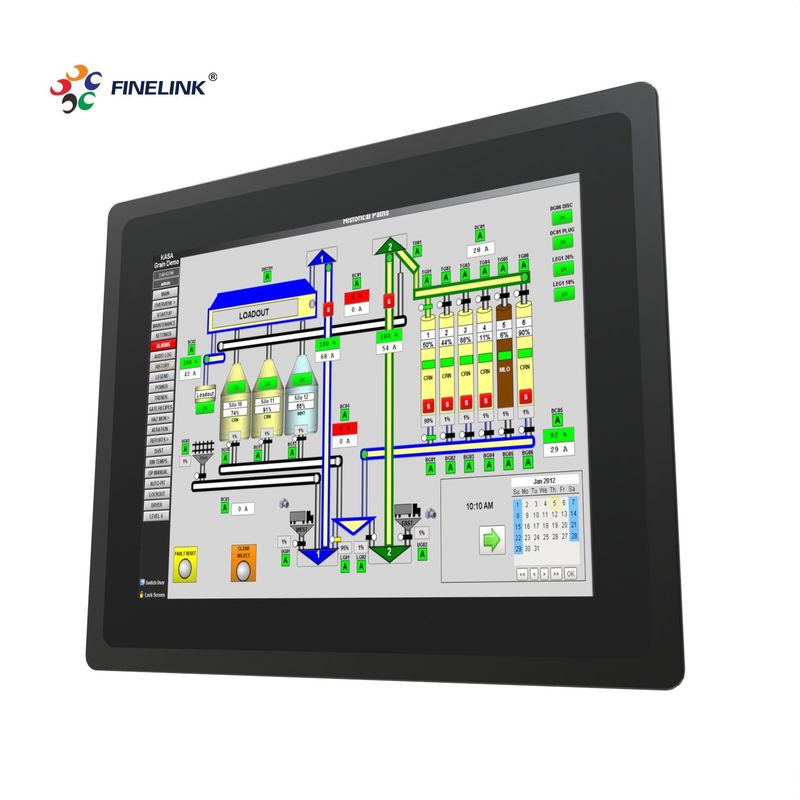 12.1 pouces tout en un PC industriel OEM industriel tout en un ordinateur