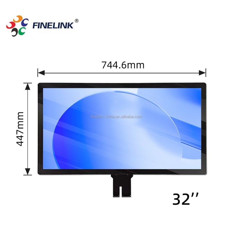 Panneau d'écran tactile capacitif 32 pouces pour Linux Panneau d'ordinateur Android Moniteur de jeu PC