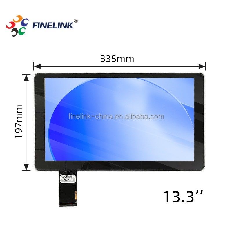 13.3 pouces PCAP EETI/ILITEK Panneau tactile capacitif pour écrans LCD TFT industriels