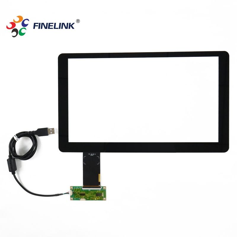 13Panneau tactile LCD PCAP industriel de 0,3 pouce avec panneau tactile capacitif et interface USB