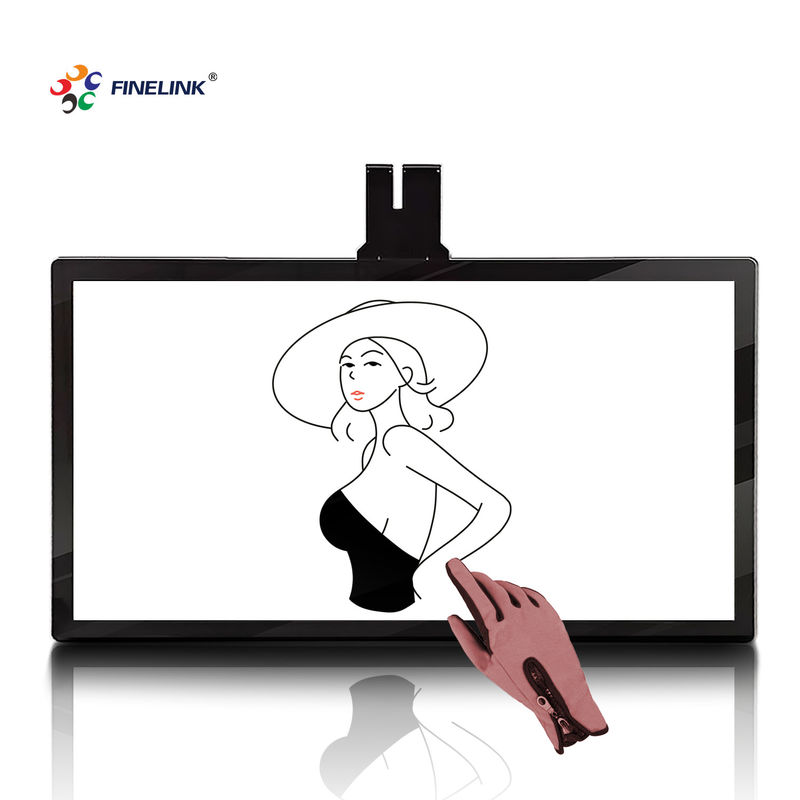 Joueur de publicité interactif 32 pouces G G G Panneau d'écran tactile avec touche multipoint