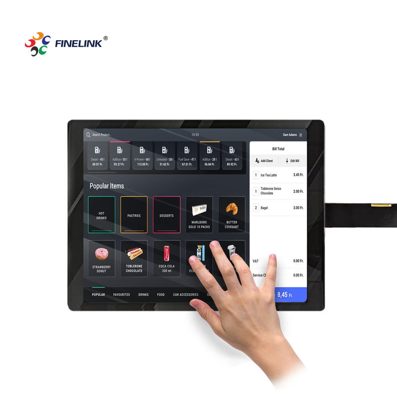 Écran tactile portable pour navigateur maritime 15 pouces G G Panel tactile capacitif