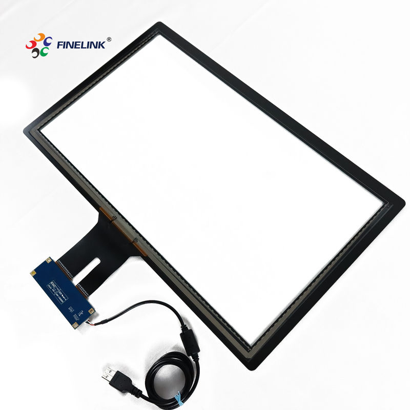 Moniteur imperméable à l'eau EETI Multi Touch PCAP personnalisé de 18,5 pouces avec 10 points de contact