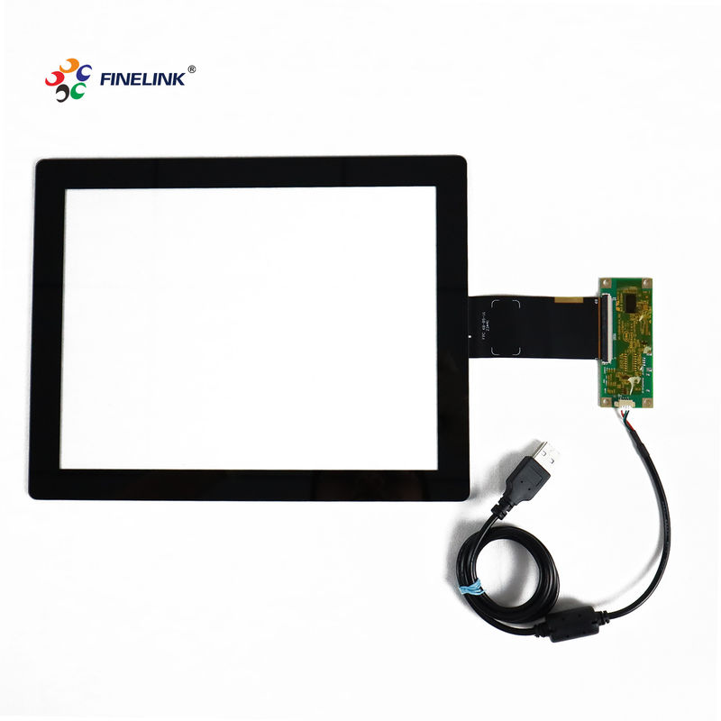 FINELINK 10.4 Panneau tactile capacitif projeté Système de commande industrielle HMI 12,1 pouces
