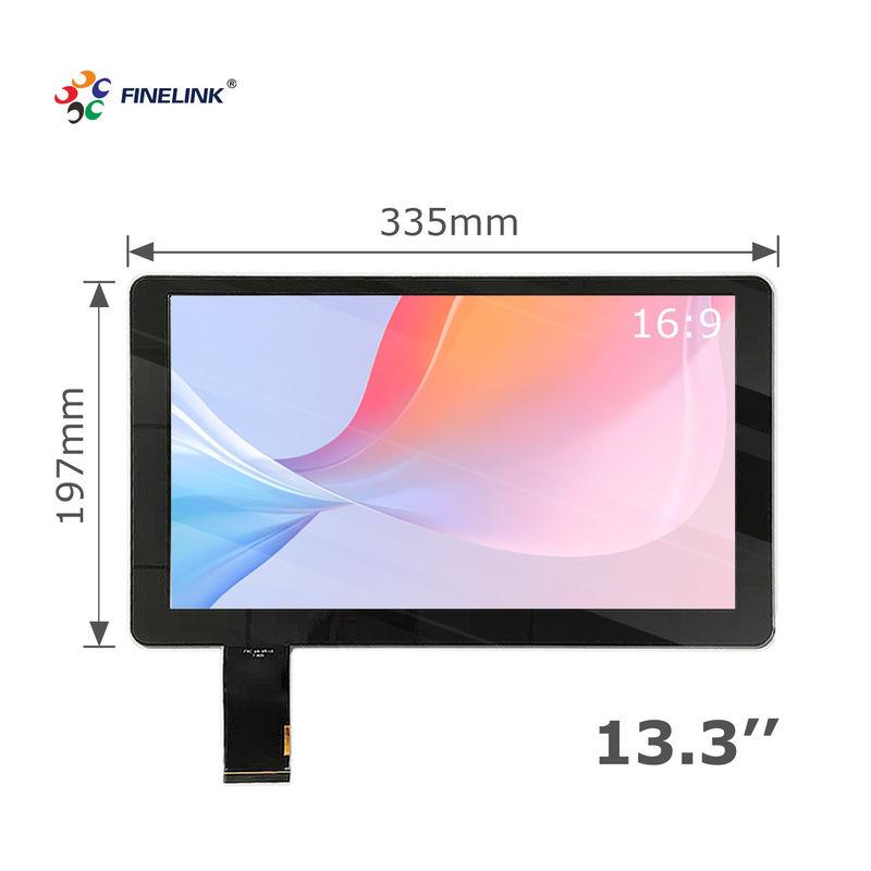 13.3 pouces Panneau d'écran USB/I2C multipoint tactile pour écran tactile capacitif