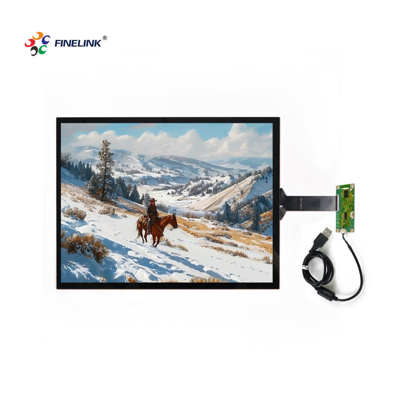 Écran tactile capacitif USB imperméable à l'eau de 15 pouces pour moniteurs