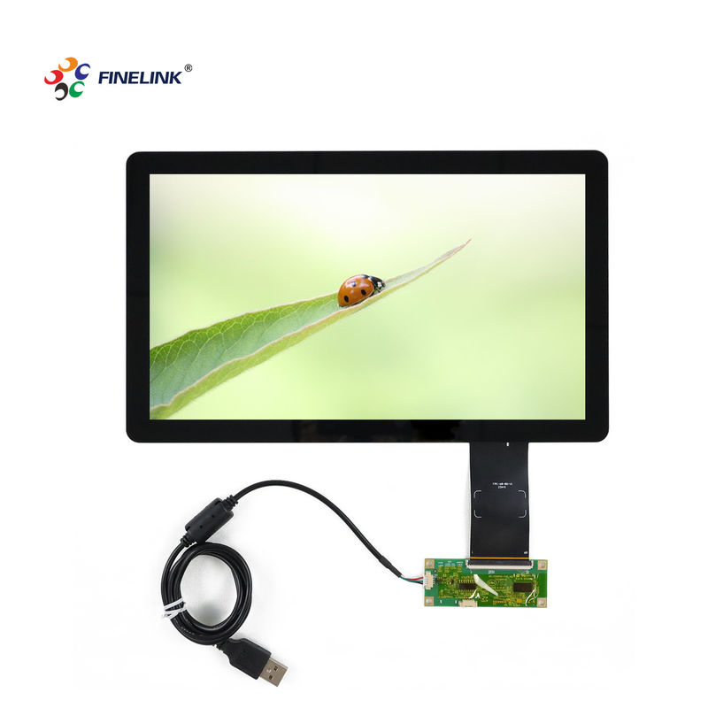 IP65 étanche à l'eau 11,6 pouces PCAP Panneau tactile R10 R Angle Interface USB/IIC/RS 232