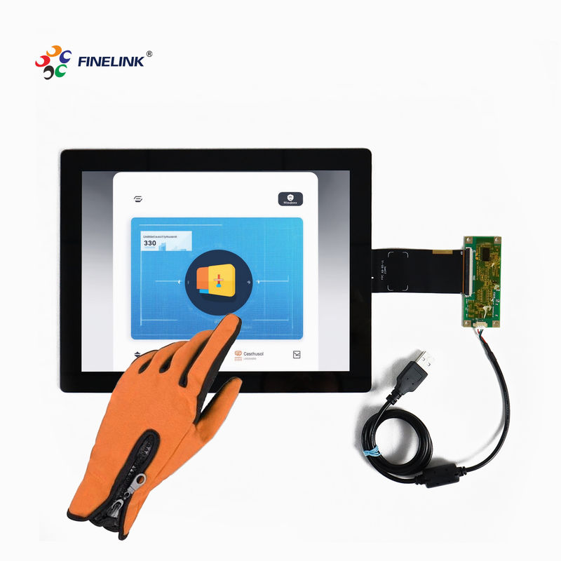 Écran tactile de 10,4 pouces, gants, écran tactile capacitif multi-touch avec contrôleur et USB