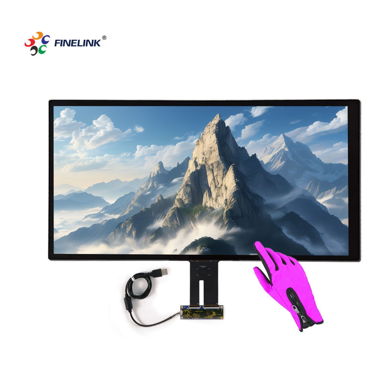 Kit de superposition d'écran tactile capacitif PCAP de 43 pouces avec contrôleur EETI ILITEK et anti-éblouissement pour le moniteur POS